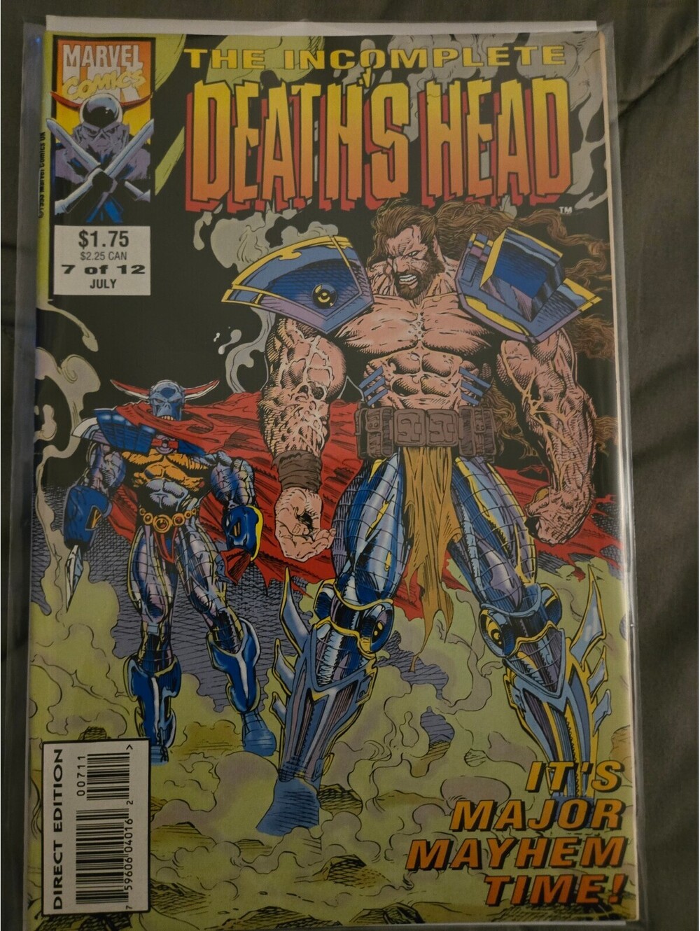 The Incomplete Death's Head #7 of 12 July Comic Book
